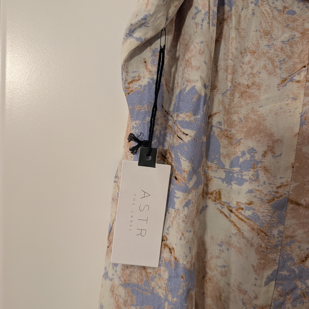 ASTR The Label Godet Tie Dye Slip Dress Size XS - Picture 5 of 6